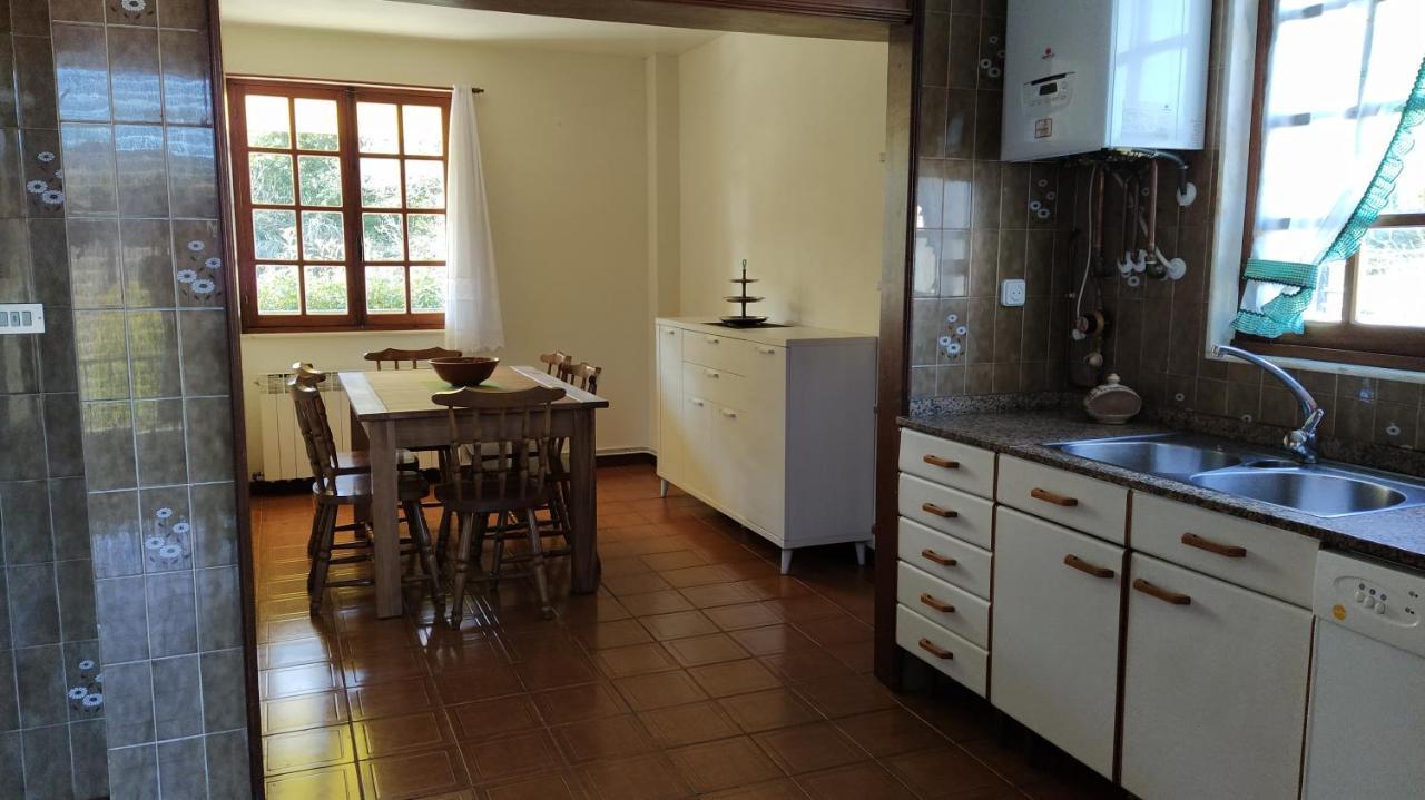 Casa Con Jardin En La Playa De Almieiras Villa Fene Екстериор снимка